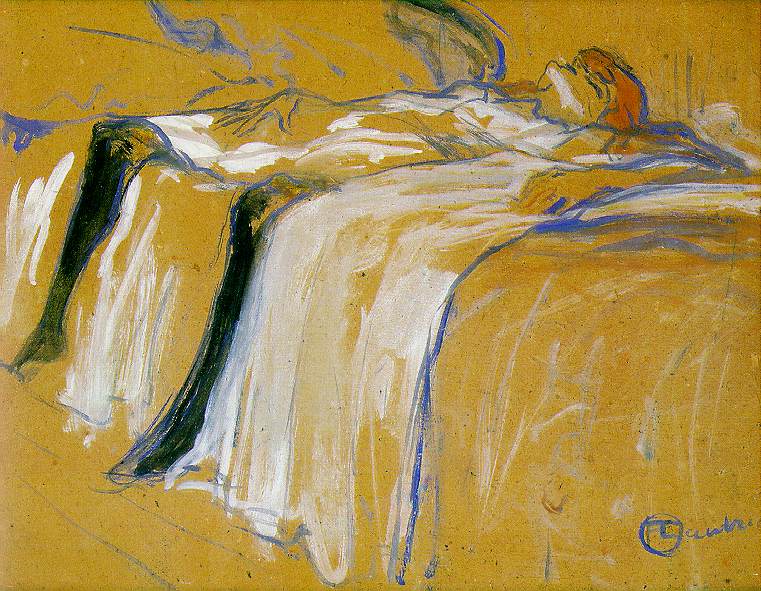 Alone (Elles) (1896) Henri de Toulouse-Lautrec tablo - Dekolata