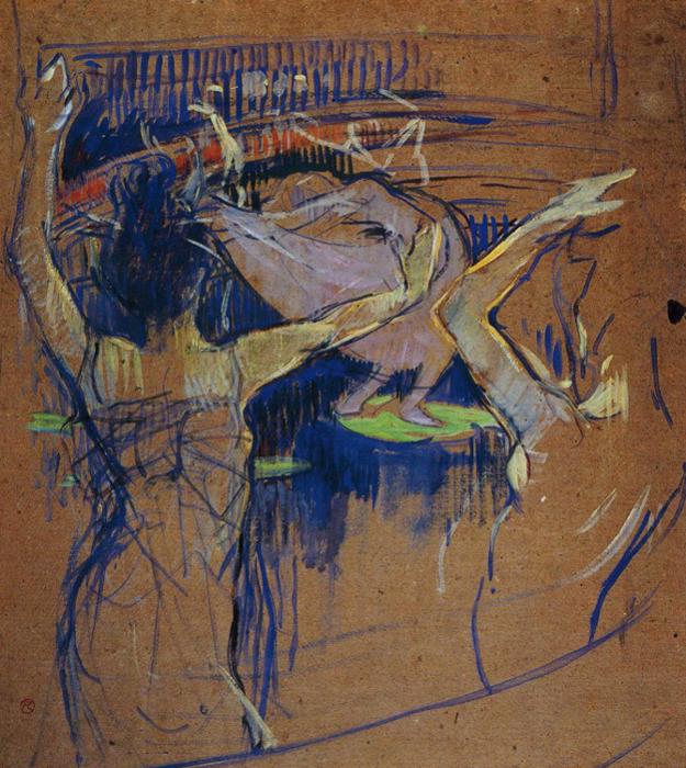 Ballet de Papa Chrysanth me (1892) – Henri de Toulouse-Lautrec Tablo