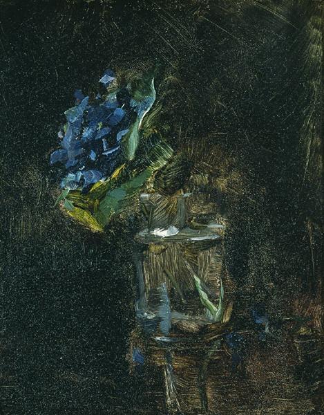 Bouquet of Violets in a Vase (1882) Henri de Toulouse-Lautrec tablo - Dekolata