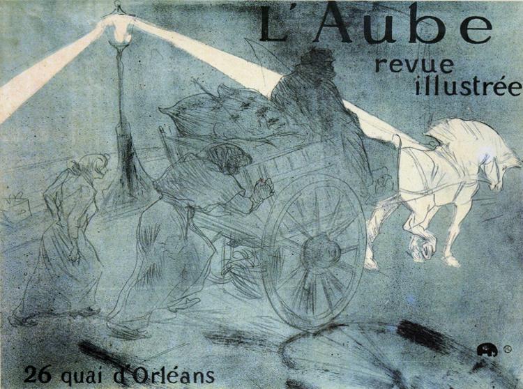 Dawn (1896) Henri de Toulouse-Lautrec tablo - Dekolata