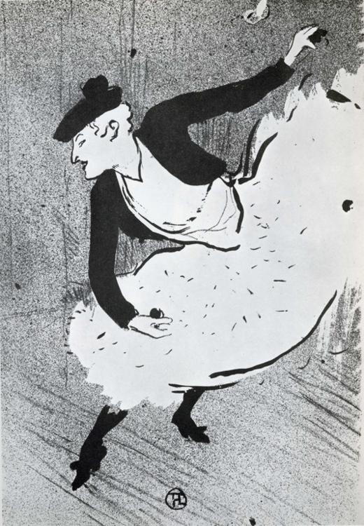 Edmee Lescot in Spanish Dancer Edmee Lescot have a Spanish Dancer – Henri de Toulouse-Lautrec Tablo