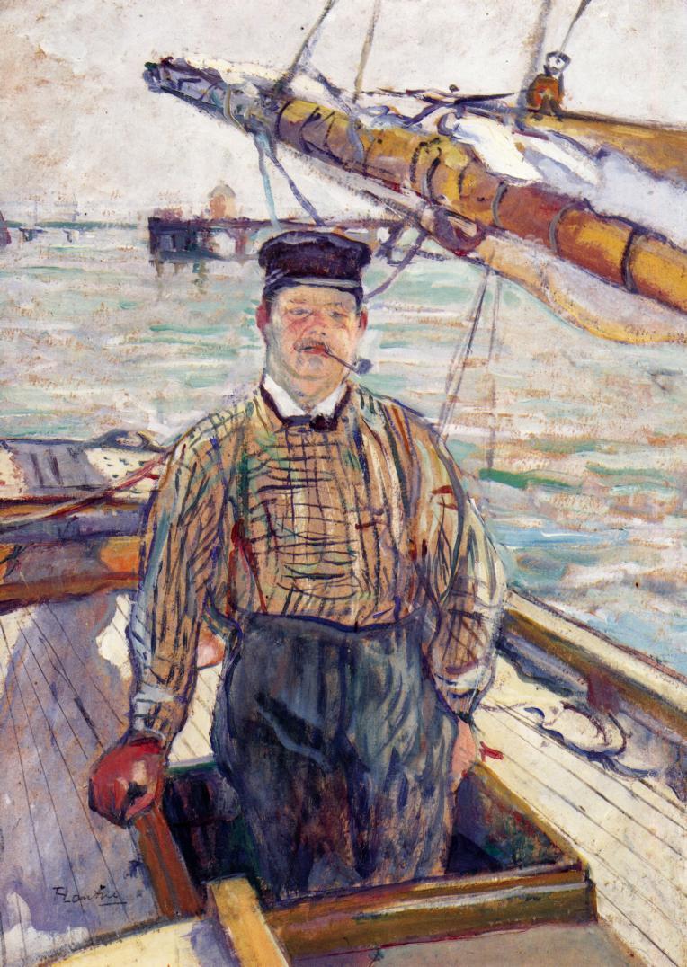 Emile Davoust (1889) Henri de Toulouse-Lautrec tablo - Dekolata