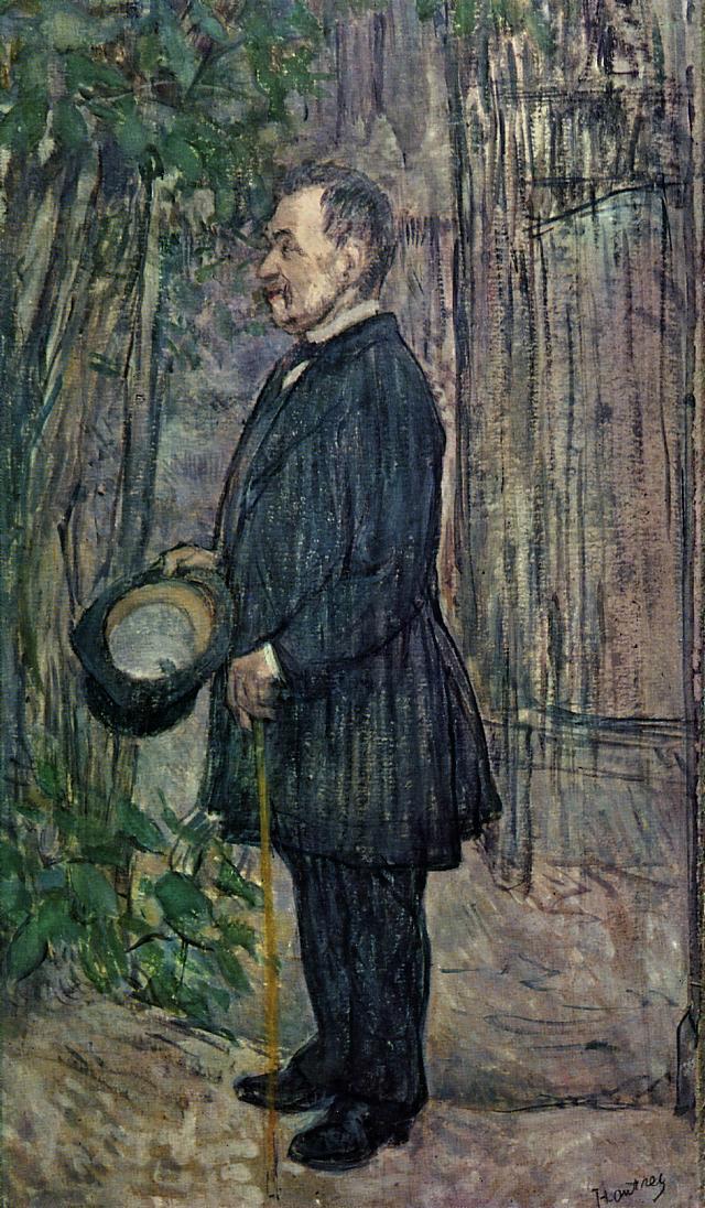 Henri Dihau (1891) Henri de Toulouse-Lautrec tablo - Dekolata