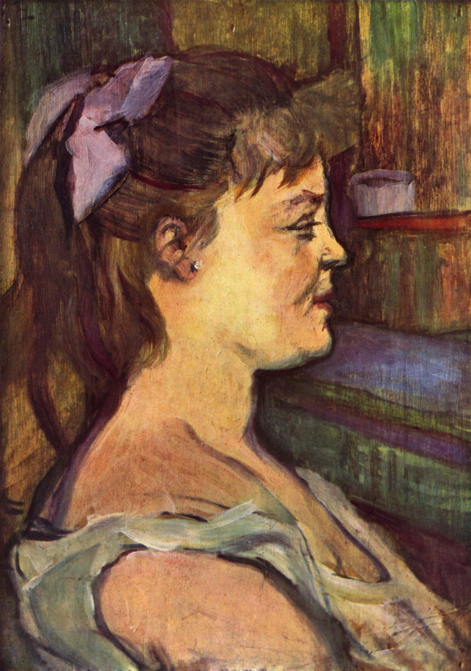 House wife (1880) Henri de Toulouse-Lautrec tablo - Dekolata