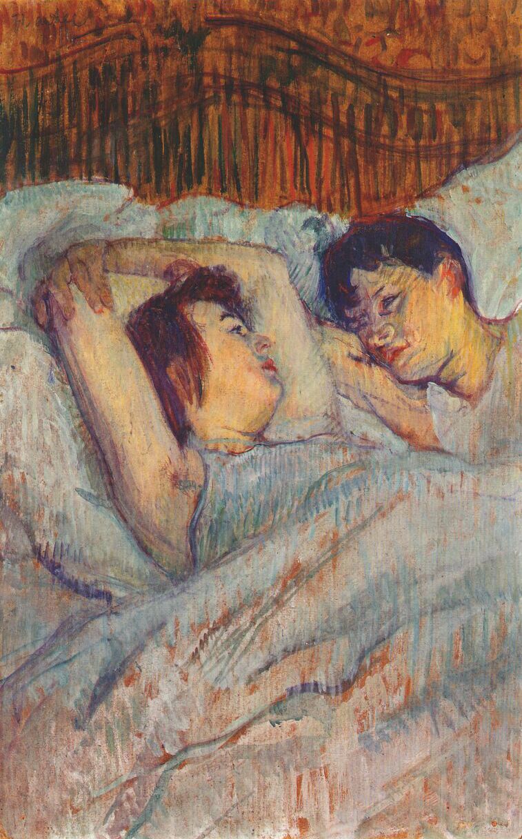 In Bed (1892) – Henri de Toulouse-Lautrec Tablo
