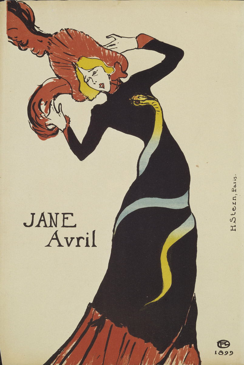 Jane Avril (1899) – Henri de Toulouse-Lautrec Tablo