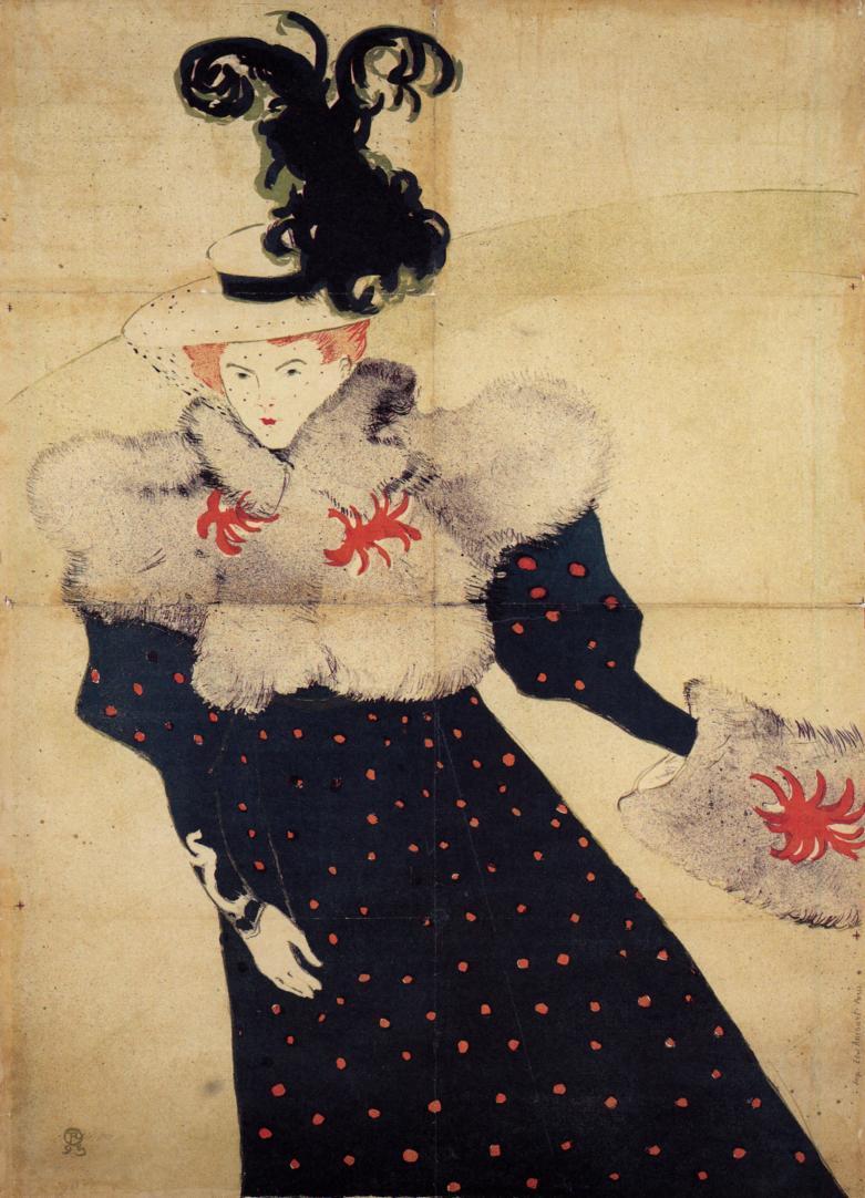 La Revue Blanche (1895) Henri de Toulouse-Lautrec tablo - Dekolata