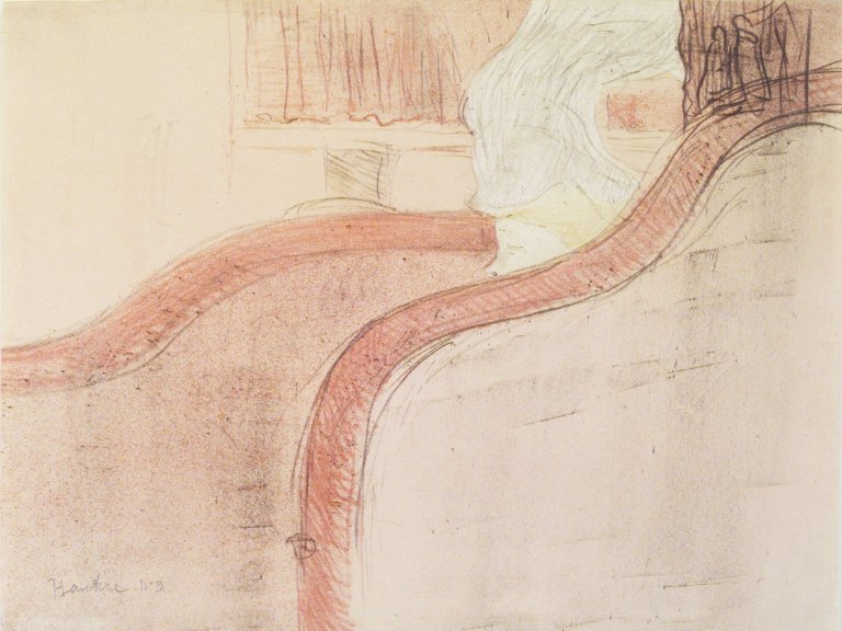 Little Lodge (1897) Henri de Toulouse-Lautrec tablo - Dekolata