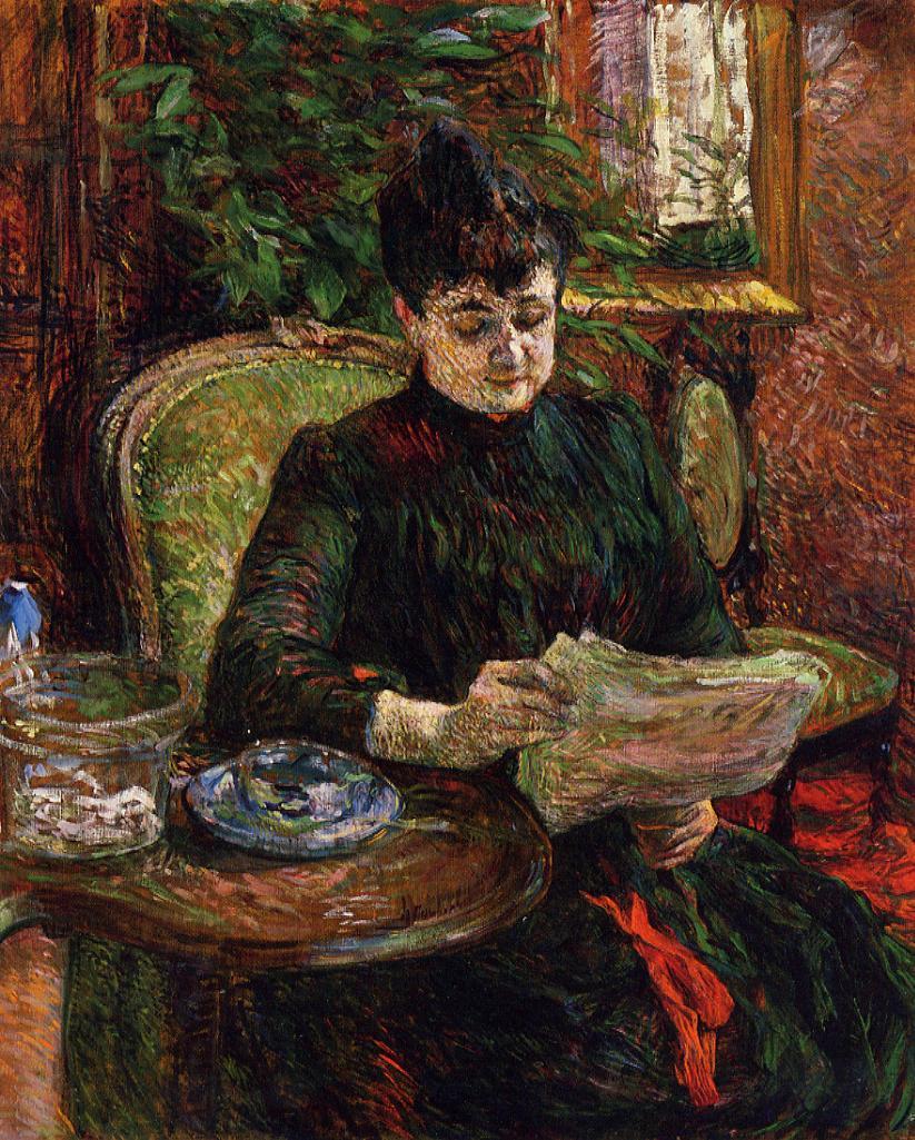 Madame Aline Gibert (1887) – Henri de Toulouse-Lautrec Tablo