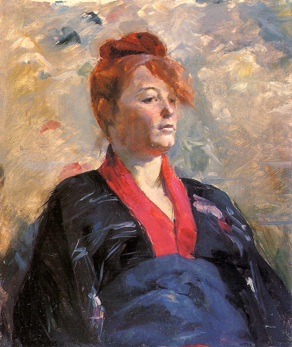 Madame Lili Grenier (1888) Henri de Toulouse-Lautrec tablo - Dekolata