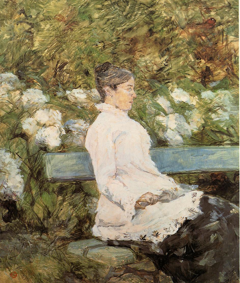 Madame la Comtesse A. de Toulouse Loutrec (1881) – Henri de Toulouse-Lautrec Tablo