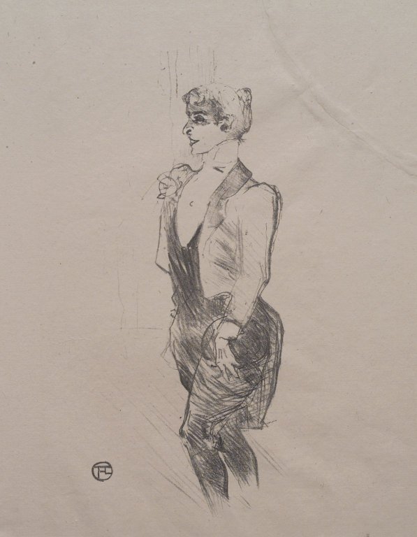 Mary Hamilton (1896) – Henri de Toulouse-Lautrec Tablo