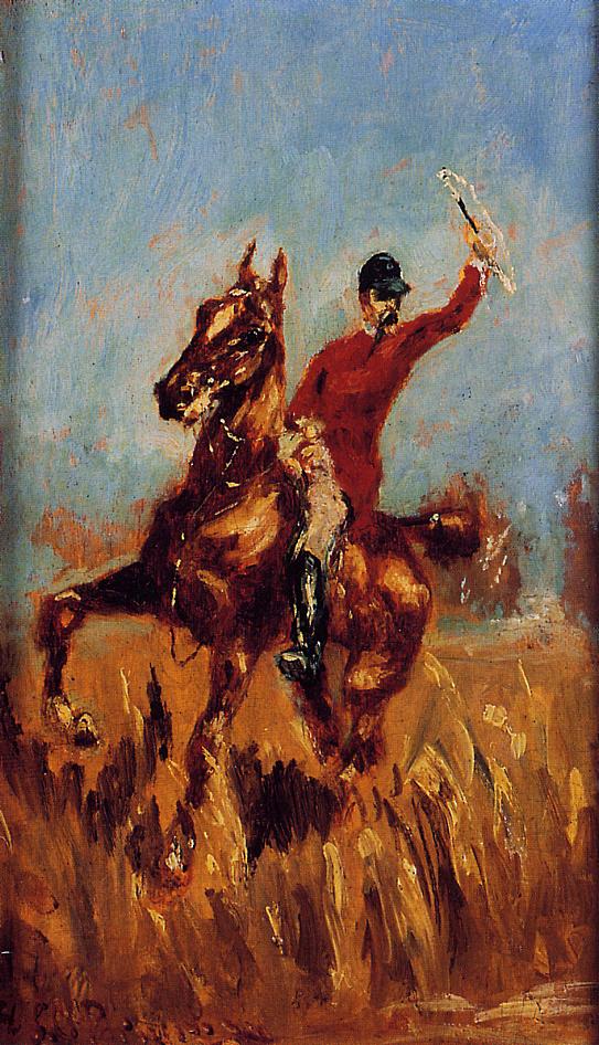 Master of the Hunt (1882) Henri de Toulouse-Lautrec tablo - Dekolata