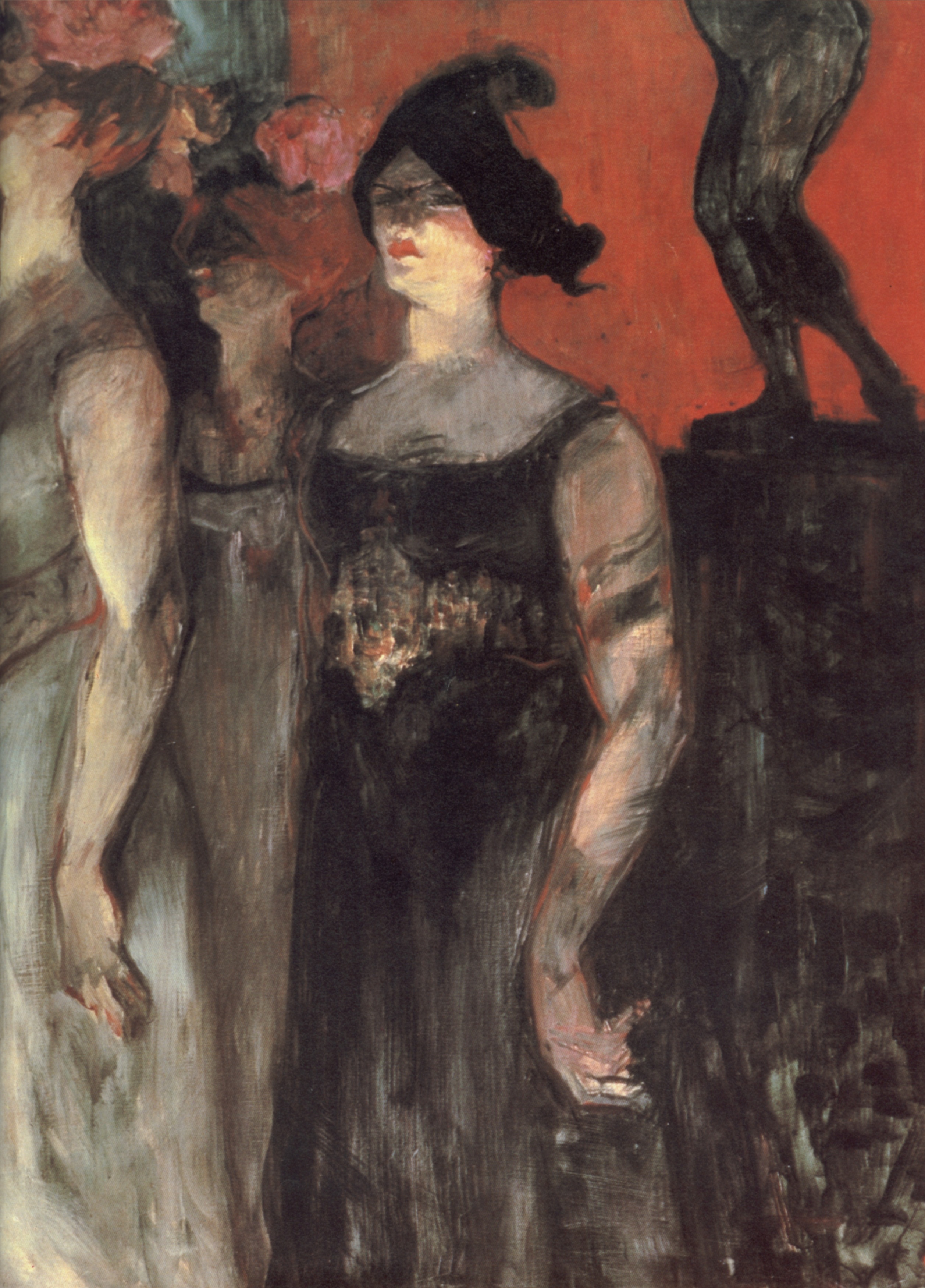 Messaline (between two extras) (1900) – Henri de Toulouse-Lautrec Tablo