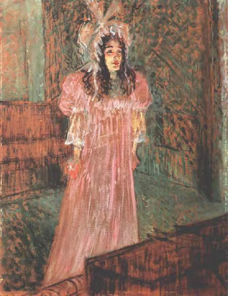 Miss May Belfort (1895) – Henri de Toulouse-Lautrec Tablo