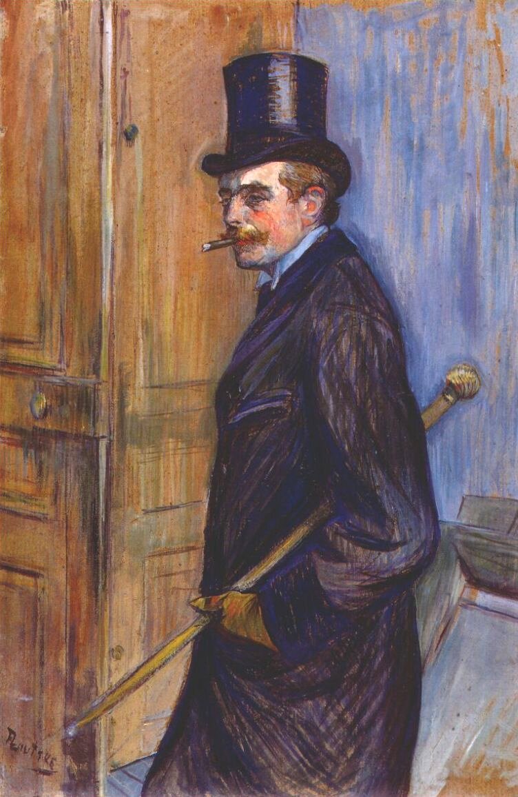 Monsieur Louis Pascal (1891) Henri de Toulouse-Lautrec tablo - Dekolata