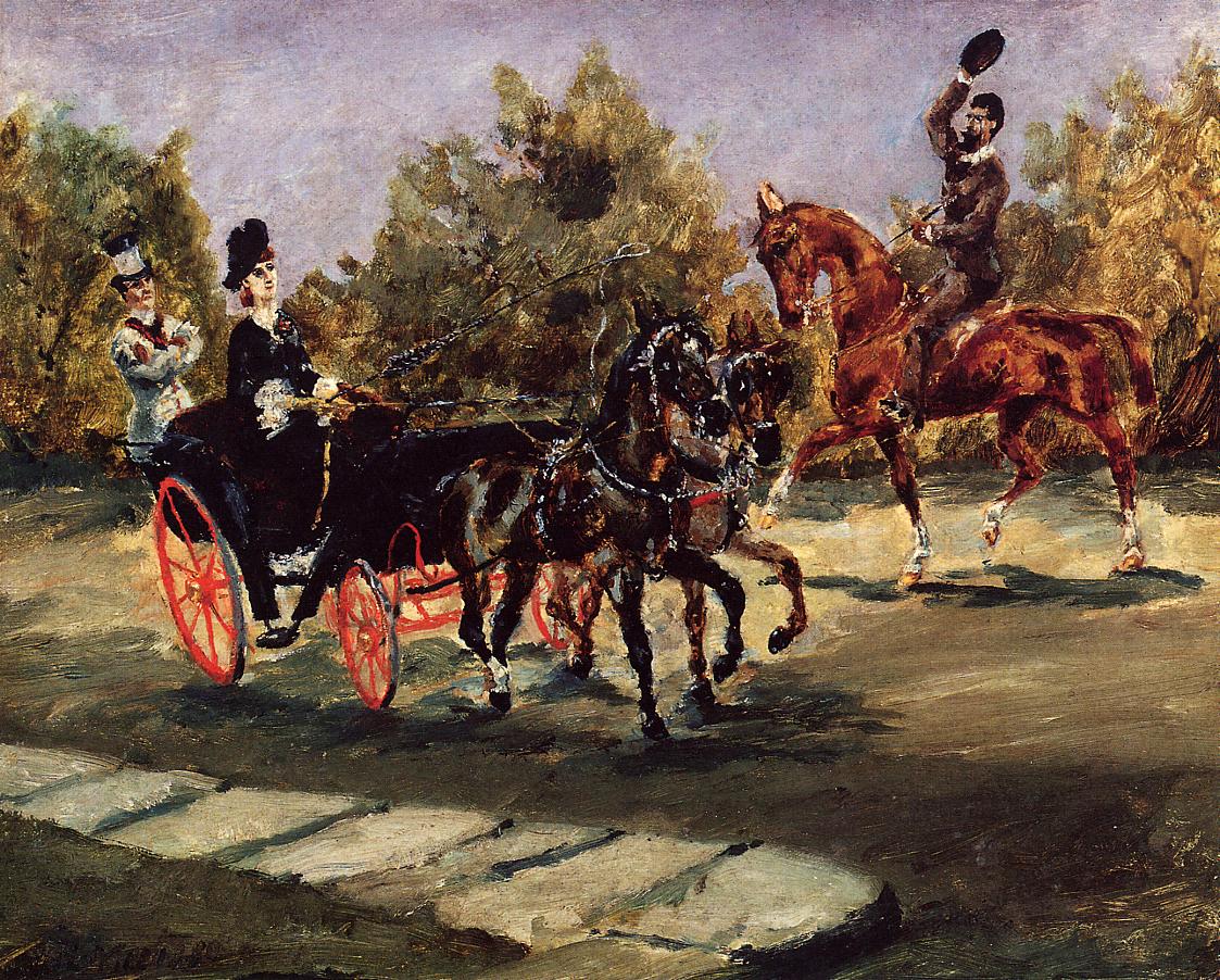 Nice, on the Promenade des Anglais (1880) Henri de Toulouse-Lautrec tablo - Dekolata