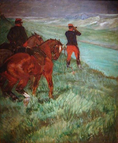Observation Fabre, Reserve Officer (1901) Henri de Toulouse-Lautrec tablo - Dekolata