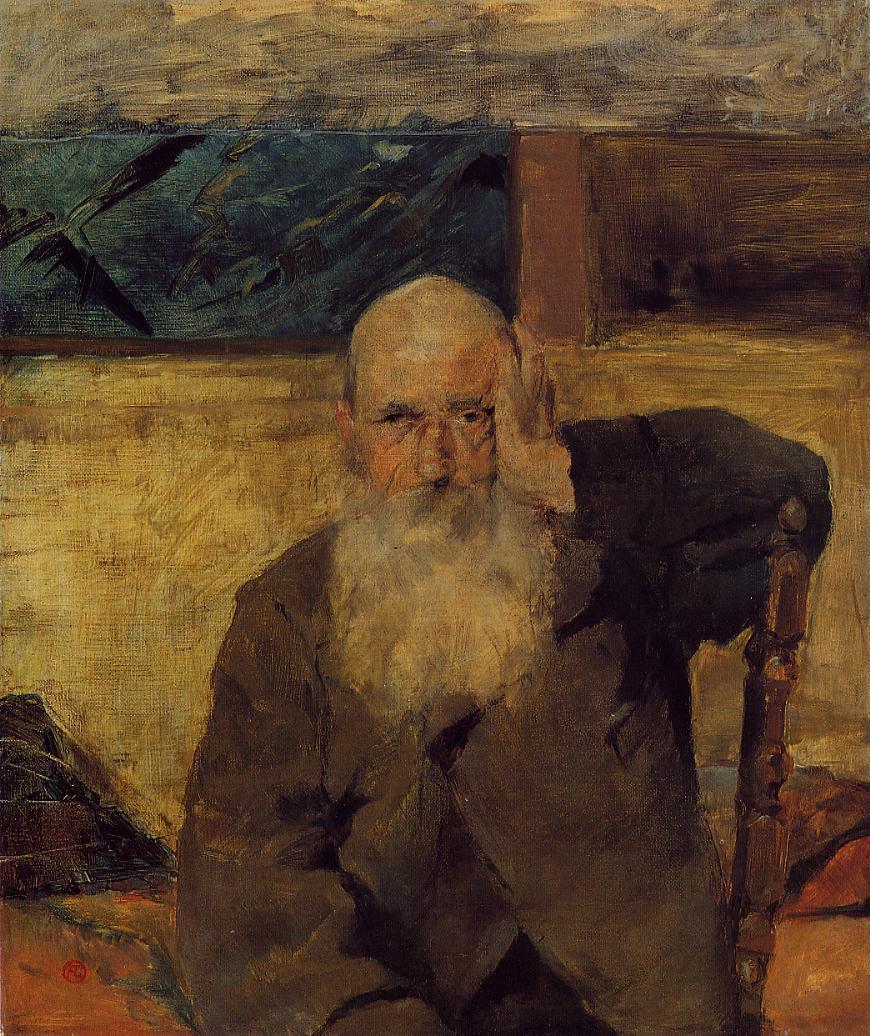 Old Man at Celeyran (1882) – Henri de Toulouse-Lautrec Tablo