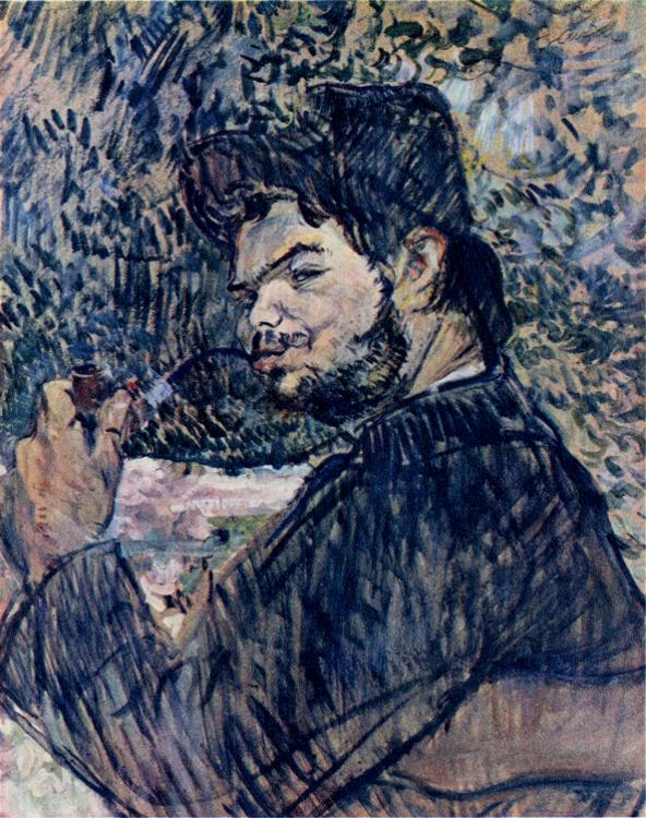 Portrait of Cipa Godebsky (1896) – Henri de Toulouse-Lautrec Tablo