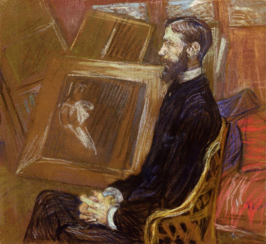 Portrait of Georges Henri Manuel (1891) Henri de Toulouse-Lautrec tablo - Dekolata