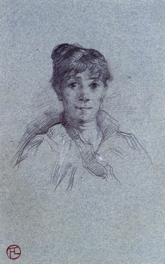 Portrait of a Woman (1888) – Henri de Toulouse-Lautrec Tablo