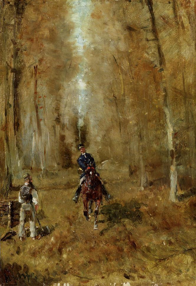 Prick and Woodman (1882) – Henri de Toulouse-Lautrec Tablo