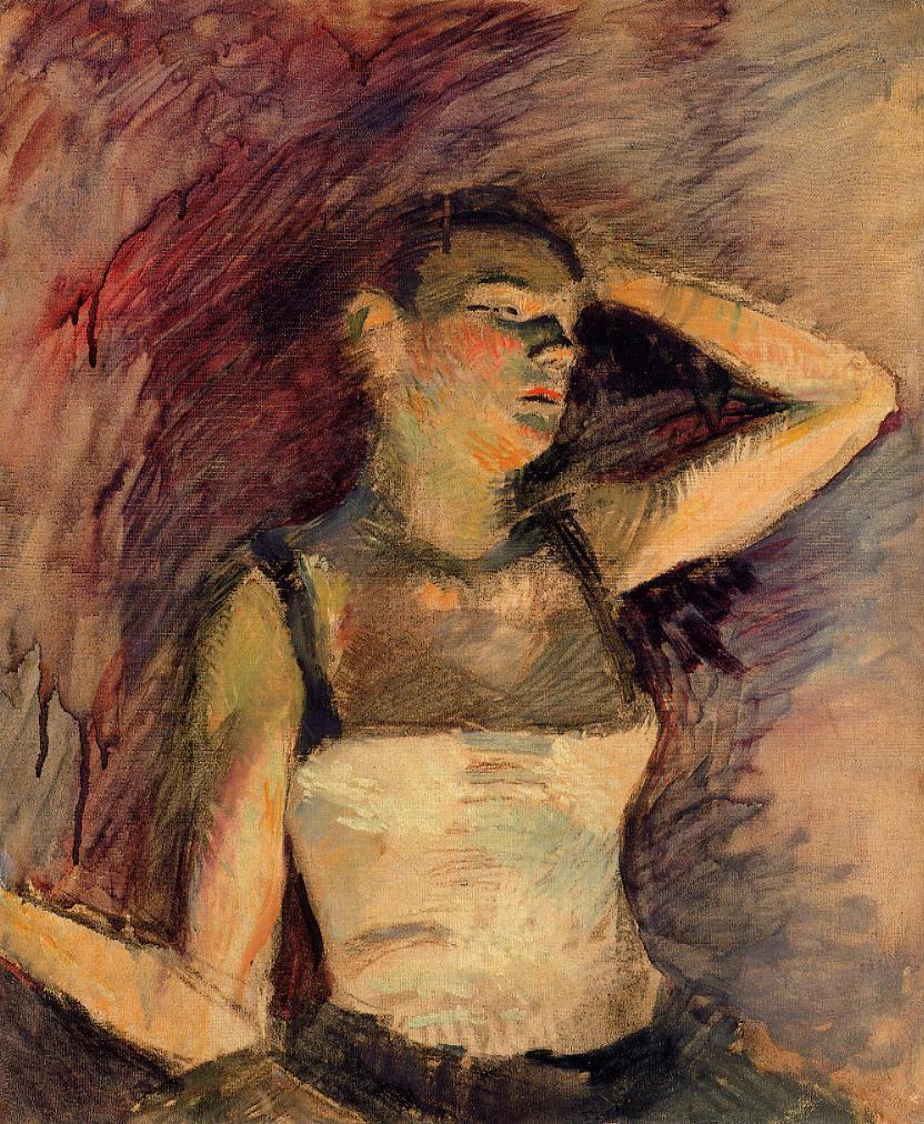 Study of a Dancer (1888) Henri de Toulouse-Lautrec tablo - Dekolata