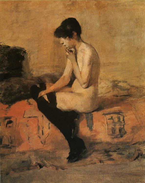 Study of a Nude (1882) – Henri de Toulouse-Lautrec Tablo