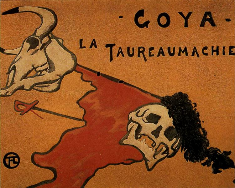 Tauromaquia Henri de Toulouse-Lautrec tablo - Dekolata