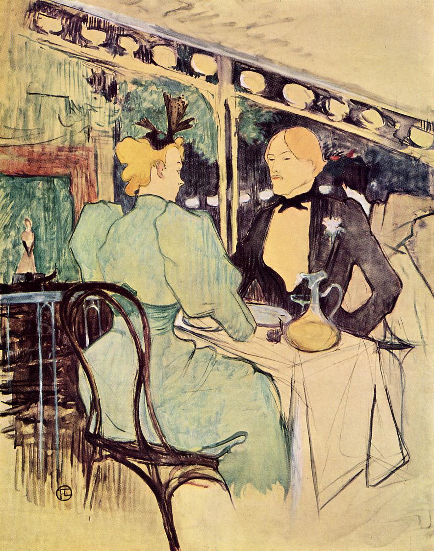 The Ambassadors, People Chics (1893) Henri de Toulouse-Lautrec tablo - Dekolata