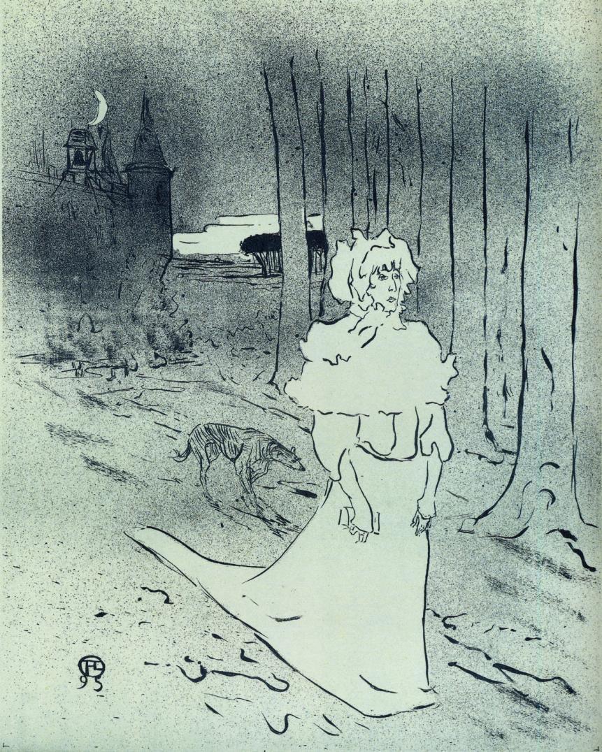 The Chatelaine (The Tocsin) (1895) – Henri de Toulouse-Lautrec Tablo