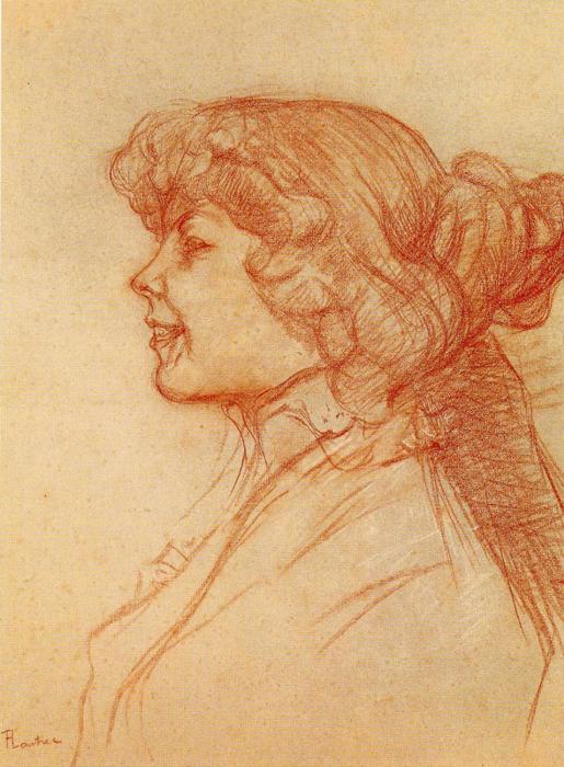 The English Girl at the Star in Le Havre (1899) Henri de Toulouse-Lautrec tablo - Dekolata