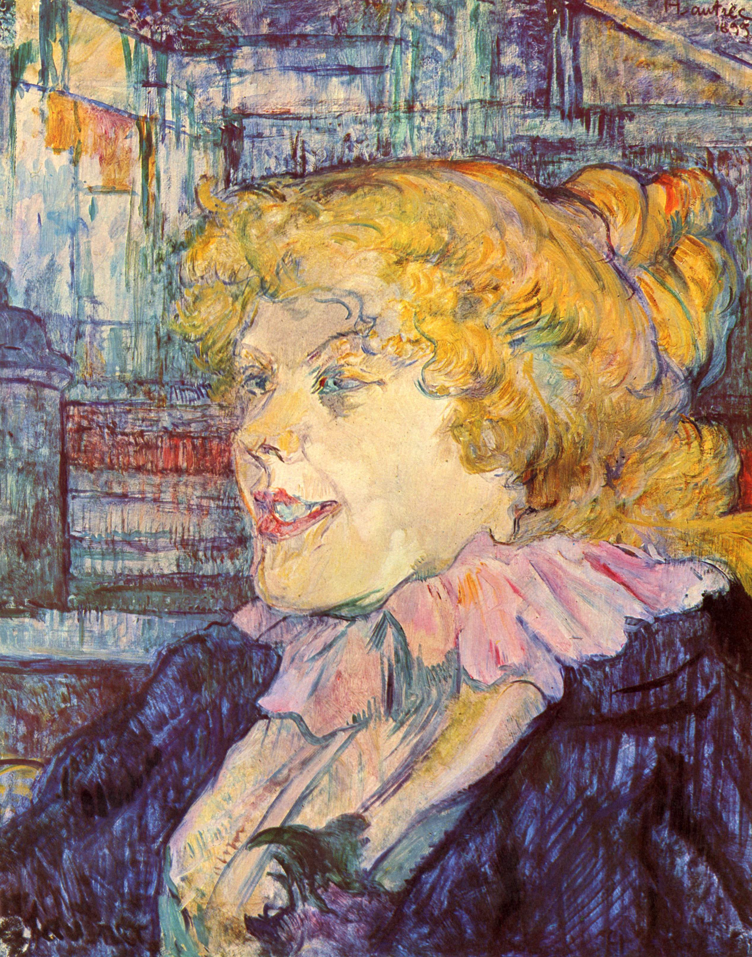 The Lady of the Star Harbour (1899) Henri de Toulouse-Lautrec tablo - Dekolata