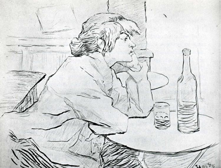 The Morning After (1889) Henri de Toulouse-Lautrec tablo - Dekolata