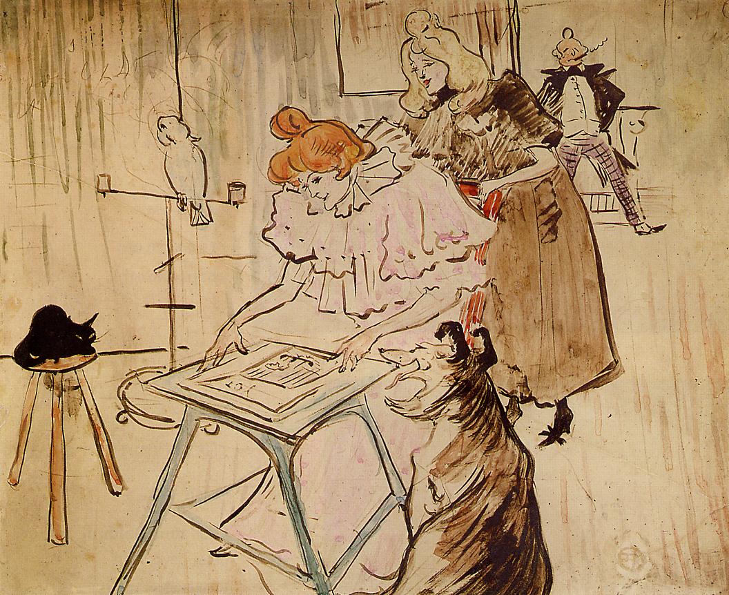 The Motograph (1898) – Henri de Toulouse-Lautrec Tablo