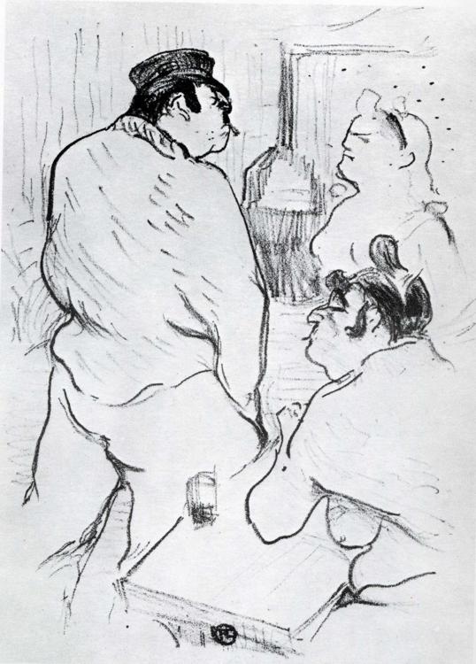 The Terror of the Grenelle Grenelle – Henri de Toulouse-Lautrec Tablo