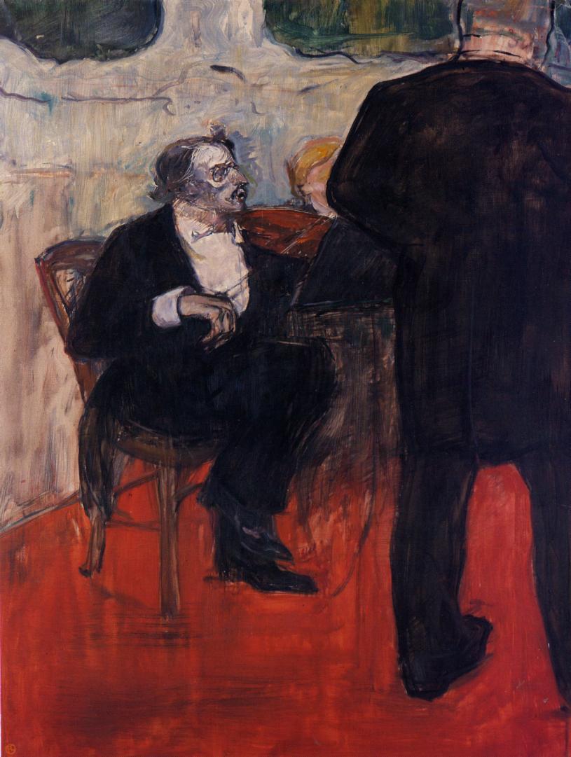 The Violinist Dancia (1900) Henri de Toulouse-Lautrec tablo - Dekolata