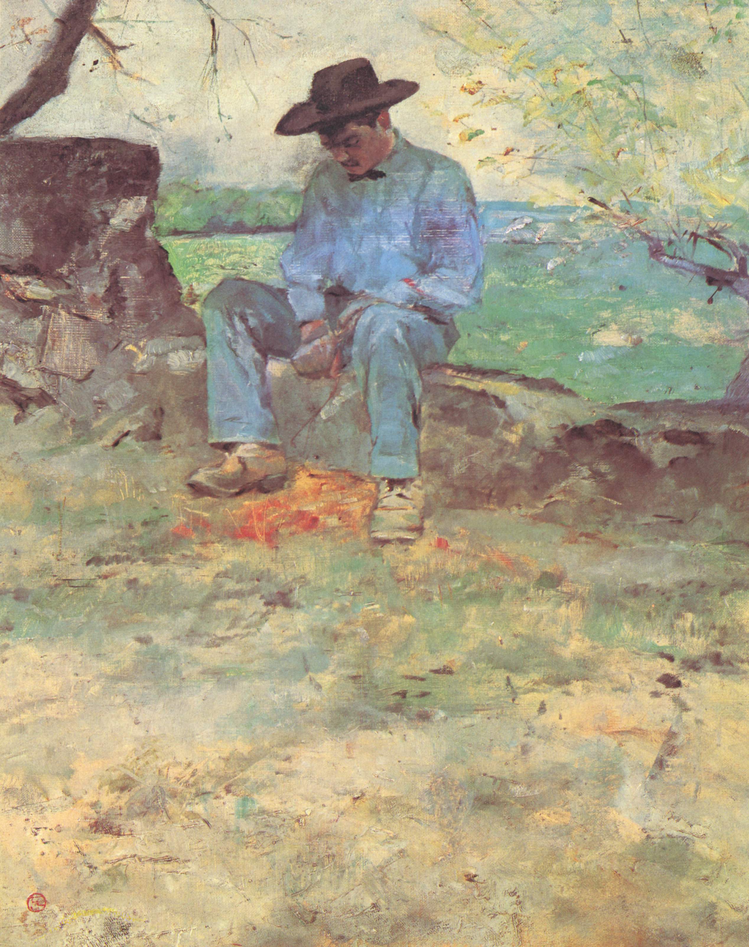 The Young Routy Céleyran (1882) Henri de Toulouse-Lautrec tablo - Dekolata
