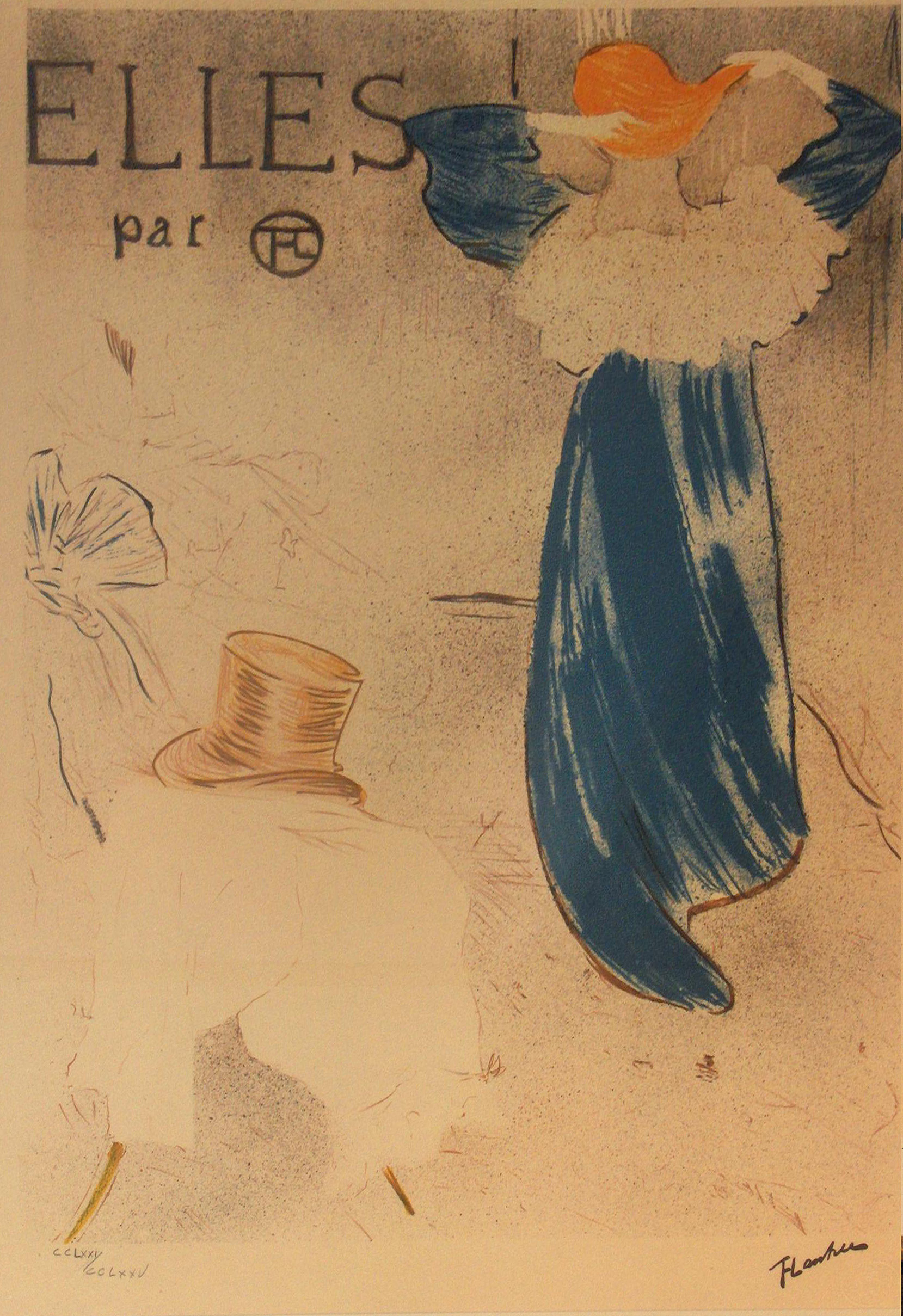 They Henri de Toulouse-Lautrec tablo - Dekolata