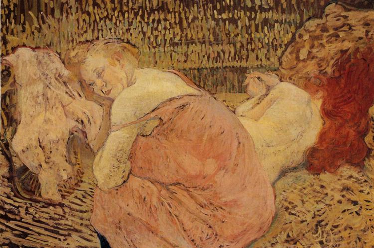 Two Friends (1894) – Henri de Toulouse-Lautrec Tablo
