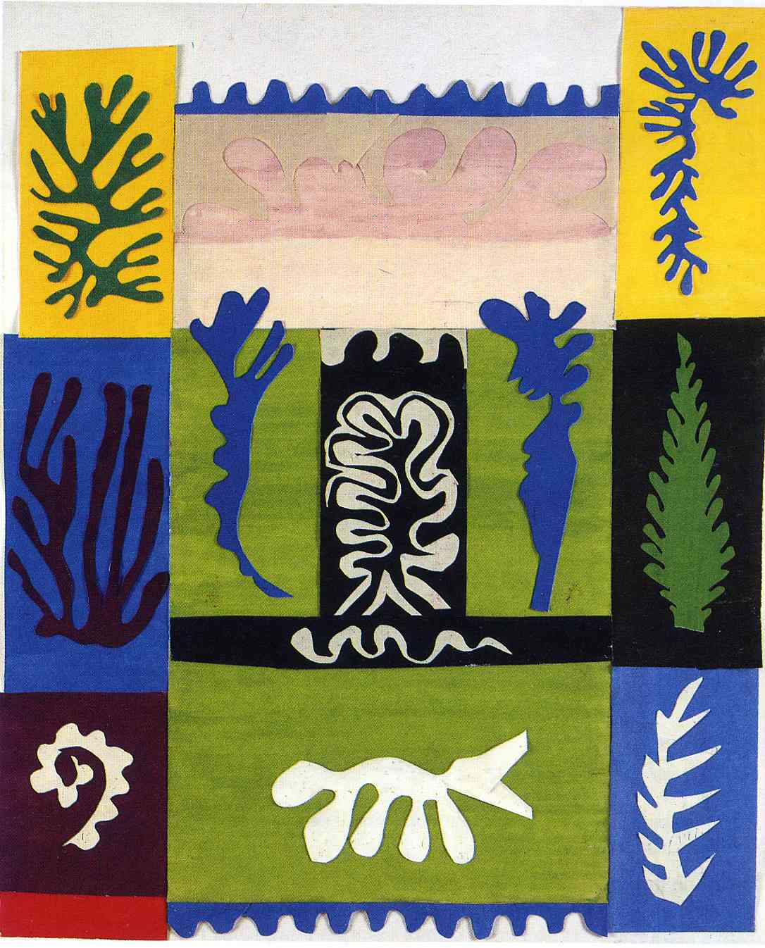 Anfitrite (1947) Henri Matisse tablo - Dekolata