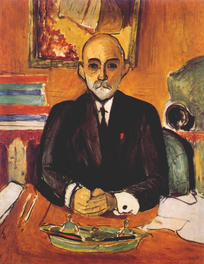Auguste Pellerin (I) (1917) – Henri Matisse Tablo