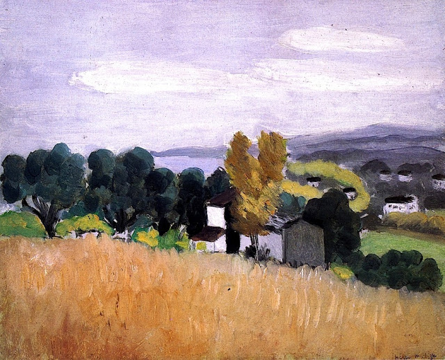 Autumn in Cagnes (1918) Henri Matisse tablo - Dekolata