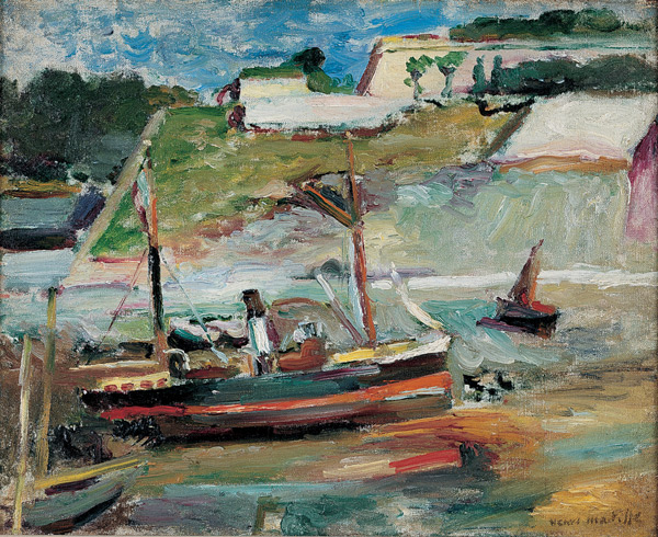 Belle Ile (Le Port De Palais) (1896) Henri Matisse tablo - Dekolata