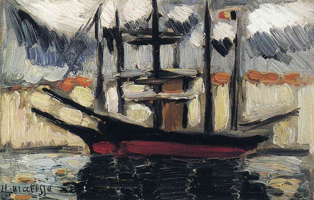 Belle Ille () (1896) Henri Matisse tablo - Dekolata