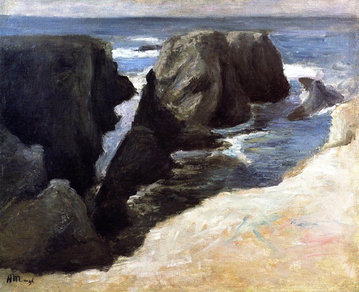 Belle Île (1896) Henri Matisse tablo - Dekolata