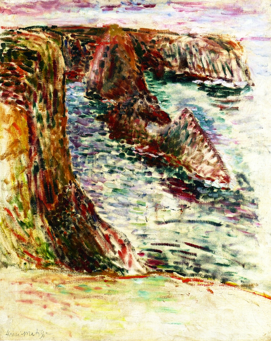 Belle Île En Mer (1897) – Henri Matisse Tablo