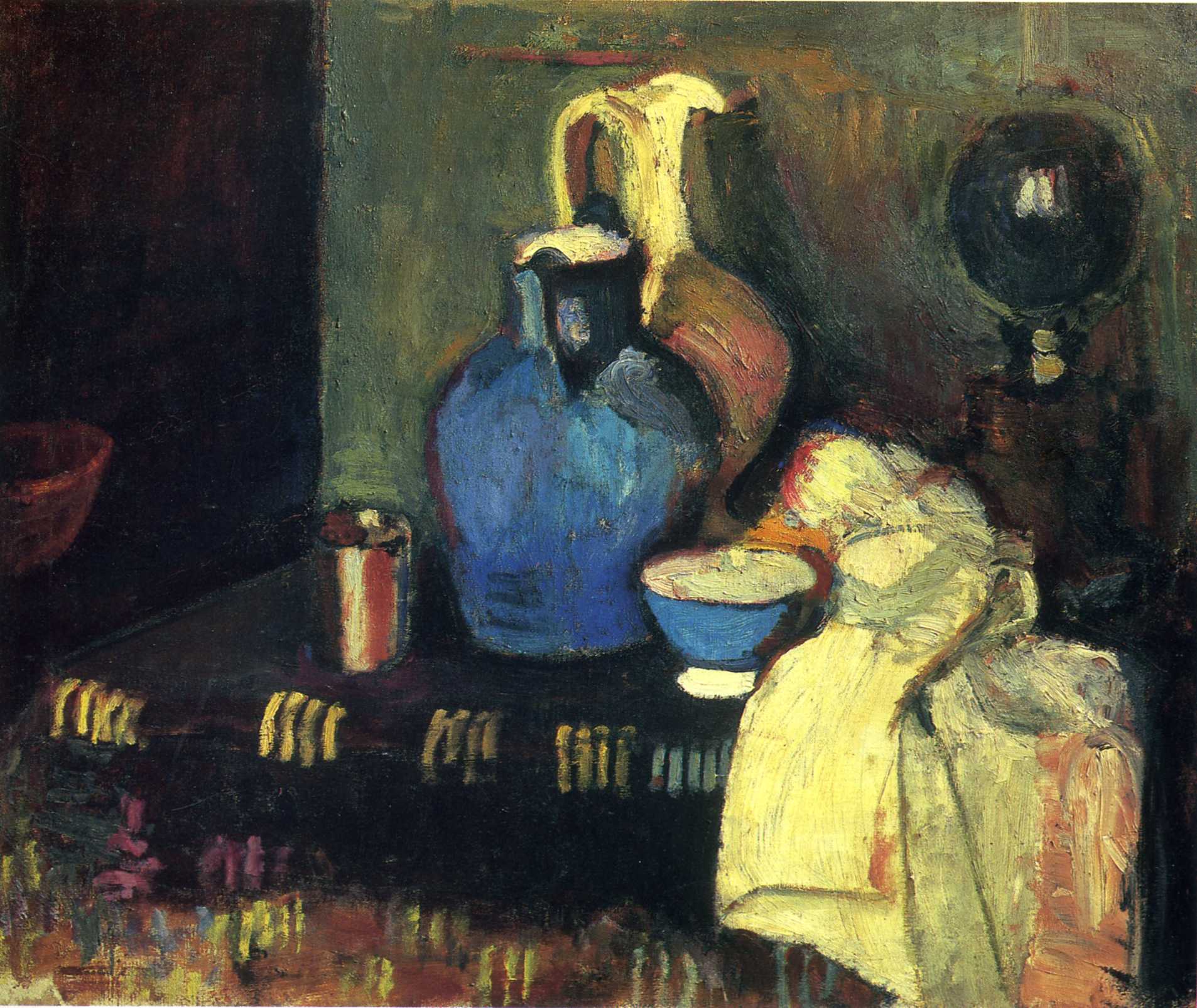 Blue Pitcher (1901) Henri Matisse tablo - Dekolata
