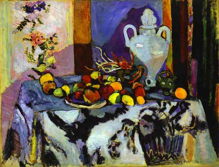 Blue Still Life (1917) Henri Matisse tablo - Dekolata